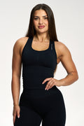 Sutien sport compress long black