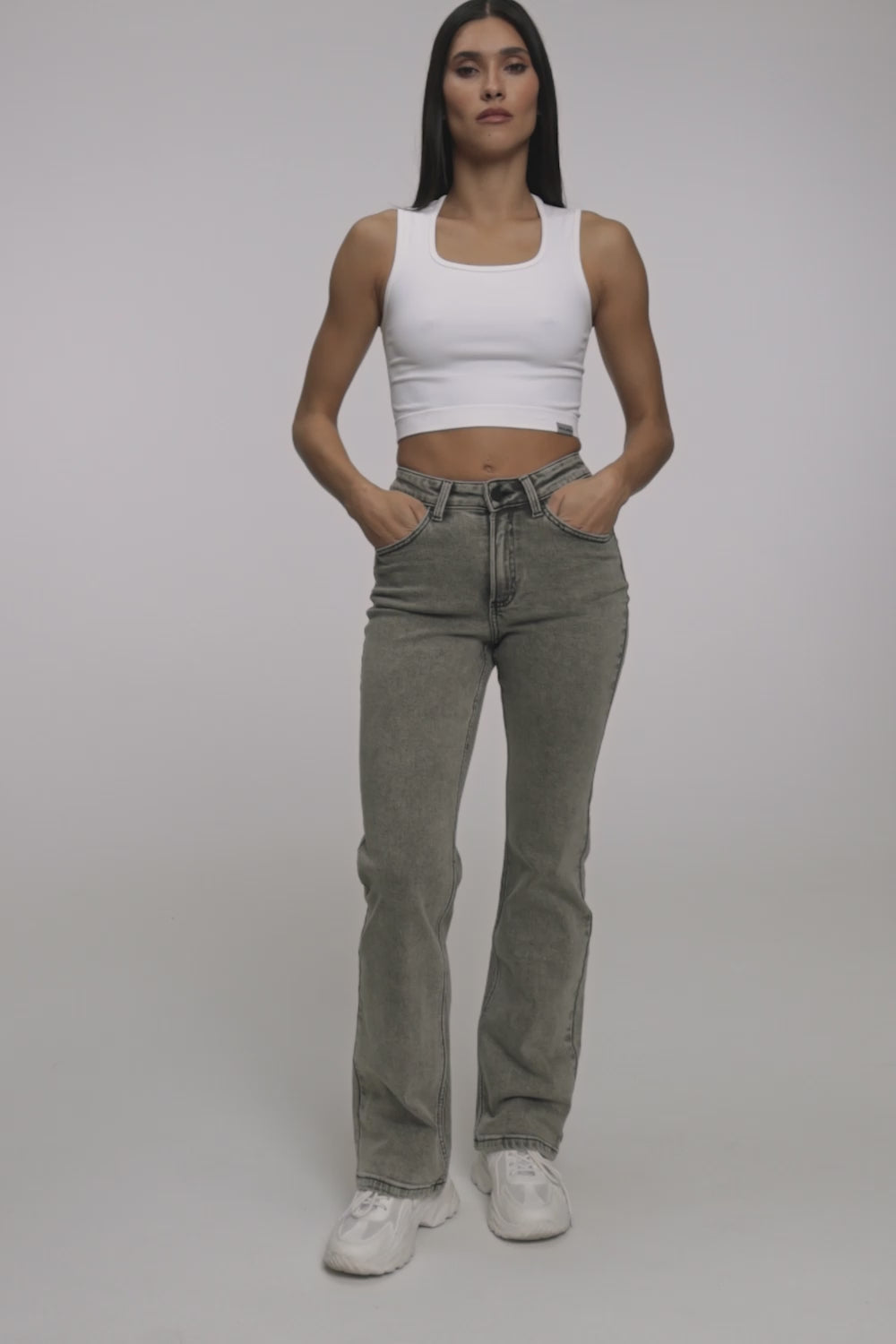 Blugi classic grey