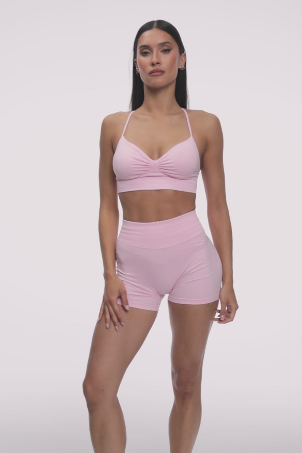 Sutien sport cu decolteu adânc popstar