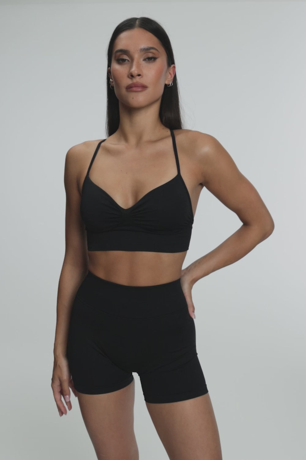 Pantaloni scurți lift black